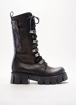 Bottines/Boots noir PAPUCEI pour femme