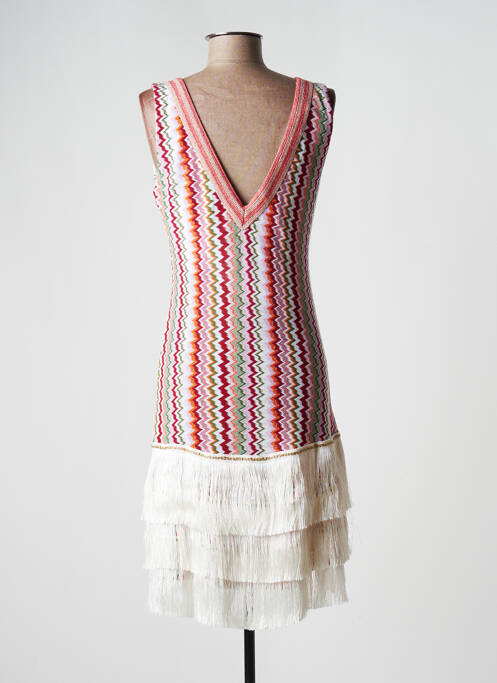 Robe courte orange PHO pour femme