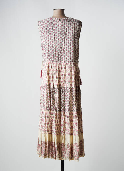 Robe longue rose NEKANE pour femme