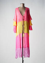 Veste kimono rose SUNDRESS pour femme seconde vue