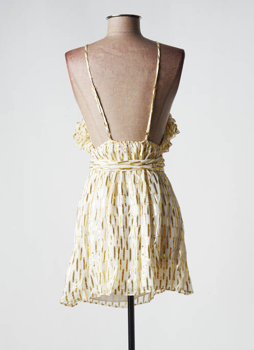 Robe courte beige SUNDRESS pour femme