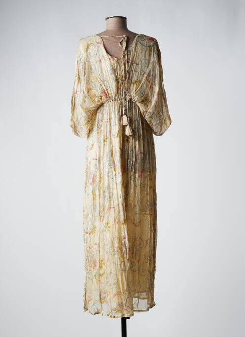 Robe longue beige MAISON HOTEL pour femme