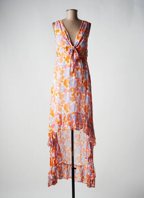 Robe longue orange SUNDRESS pour femme