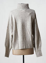 Pull col roulé gris LES TRICOTS DE LÉA pour femme seconde vue