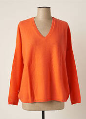 Pull orange LES TRICOTS DE LÉA pour femme seconde vue