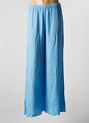 Pantalon large bleu CHRISTELLE NIMA pour femme seconde vue