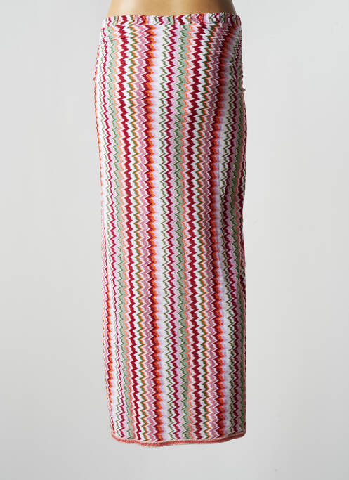 Jupe longue rouge PHO pour femme