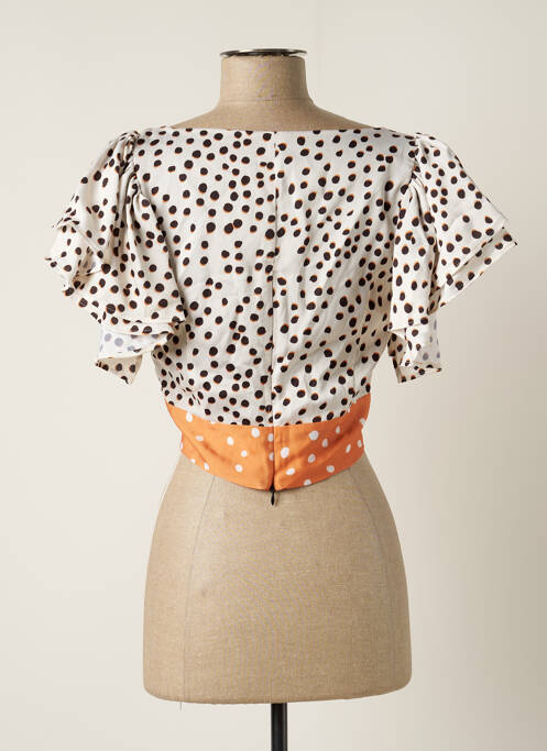 Top beige AZULU pour femme