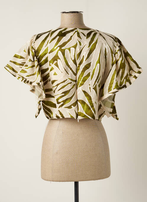 Top vert AZULU pour femme