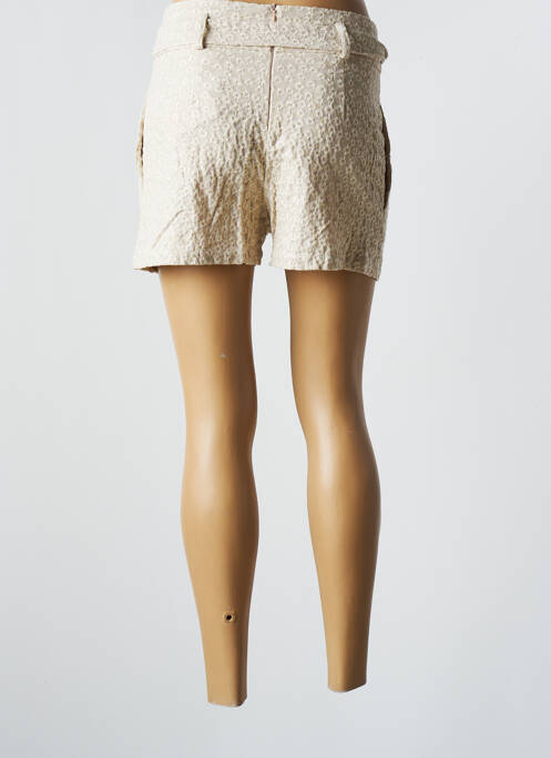 Short beige JENA LEE pour femme