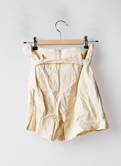 Short beige JENA LEE pour femme