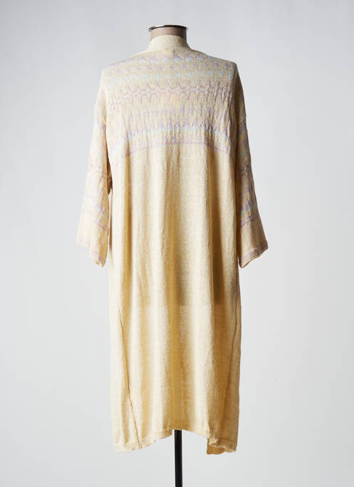 Gilet manches longues beige NEKANE pour femme