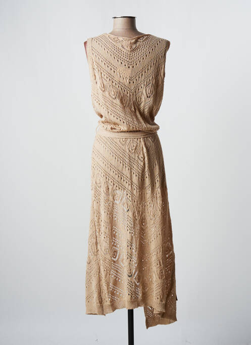 Gilet sans manche beige NEKANE pour femme