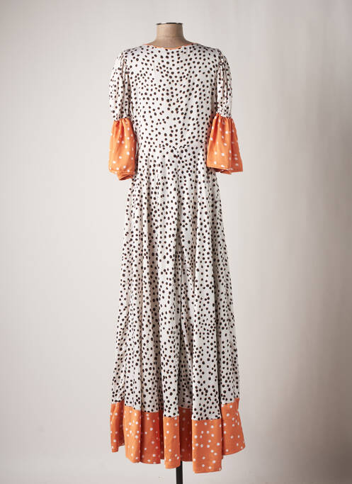 Veste kimono beige AZULU pour femme