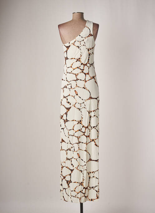 Robe longue beige PHO pour femme