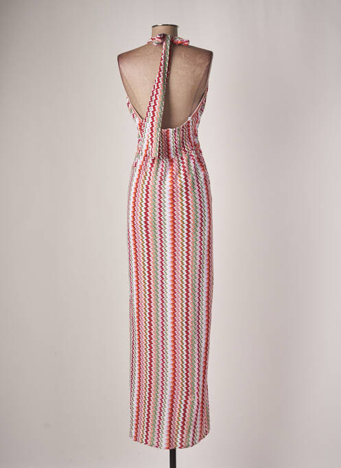 Robe longue rouge PHO pour femme