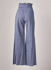 Pantalon flare bleu AZULU pour femme seconde vue