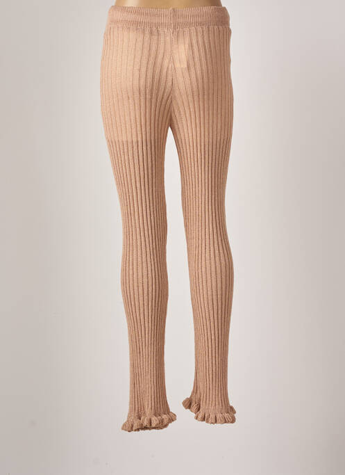 Pantalon flare beige NEKANE pour femme