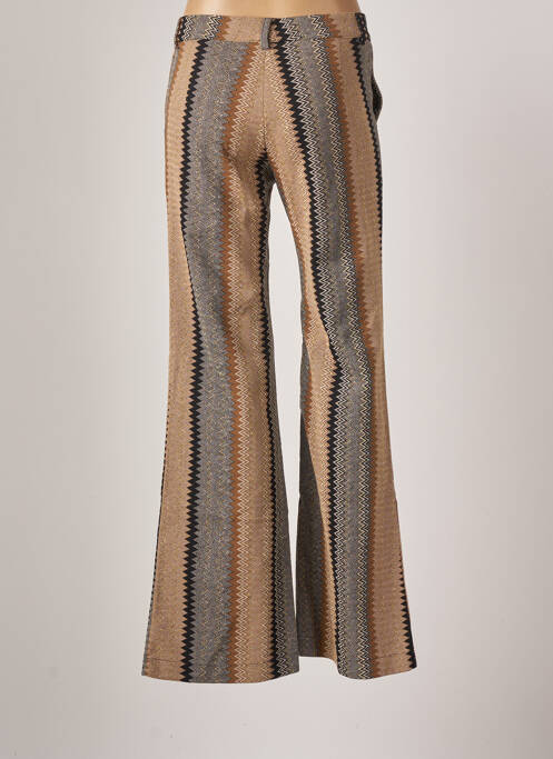 Pantalon flare marron PHO pour femme