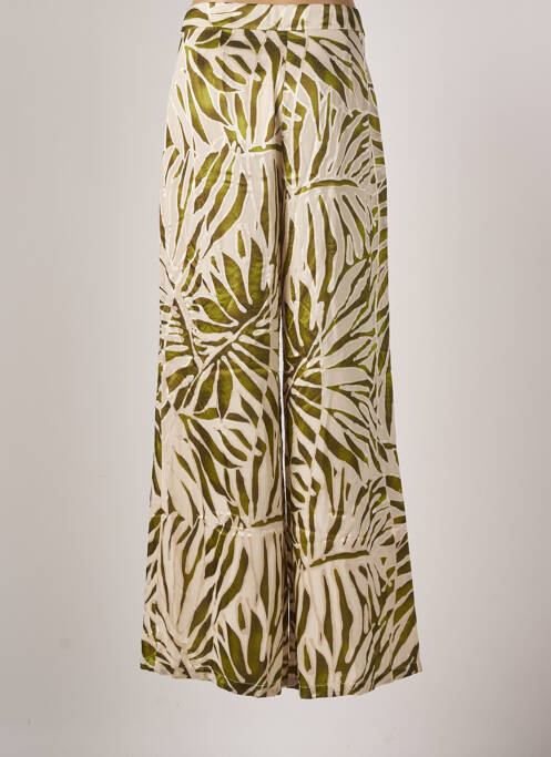 Pantalon large beige AZULU pour femme