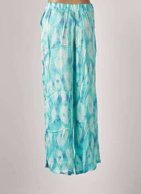 Pantalon large bleu PHO pour femme