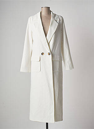 Manteau long blanc NEVER FULLY DRESSED pour femme