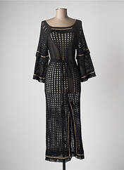 Robe longue noir PHO pour femme seconde vue