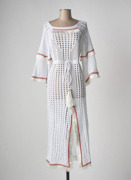 Robe longue blanc PHO pour femme