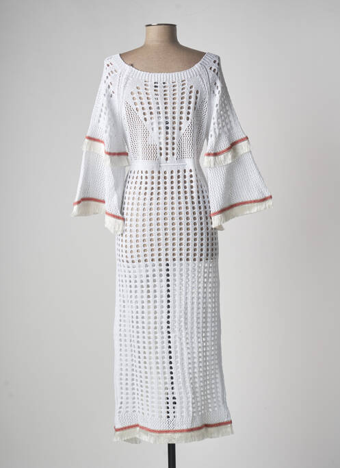 Robe longue blanc PHO pour femme