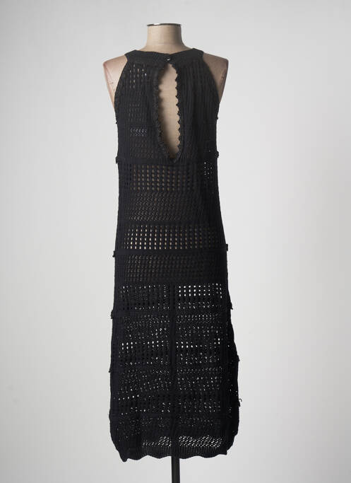 Robe longue noir PHO pour femme