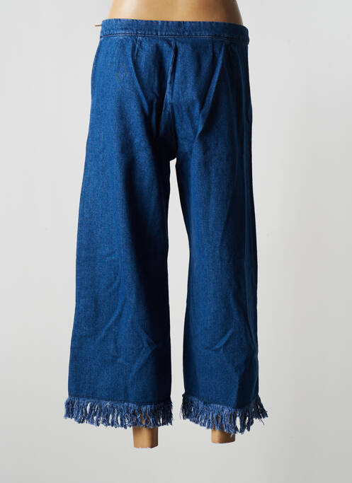 Jeans coupe large bleu AZULU pour femme