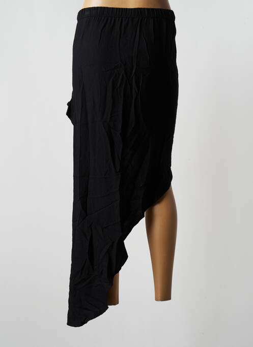 Jupe mi-longue noir CHRISTELLE NIMA pour femme