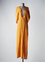 Robe longue jaune CHRISTELLE NIMA pour femme seconde vue