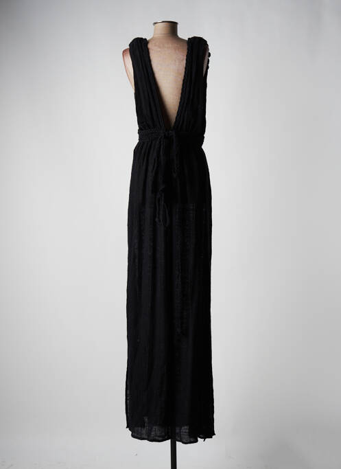 Robe longue noir CHRISTELLE NIMA pour femme
