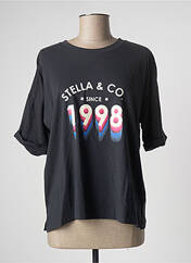 T-shirt gris STELLA FOREST pour femme seconde vue
