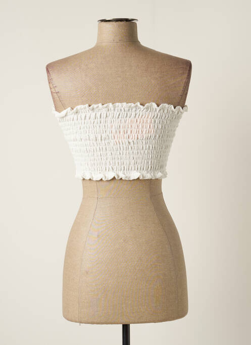 Top blanc JENA LEE pour femme