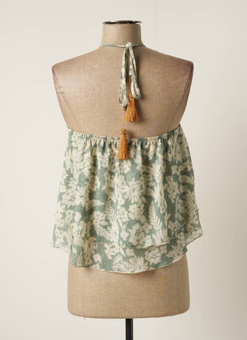 Top vert NEKANE pour femme
