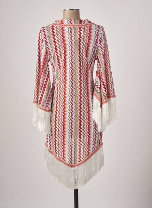 Gilet manches longues rouge PHO pour femme