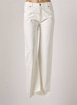 Pantalon flare blanc STELLA FOREST pour femme