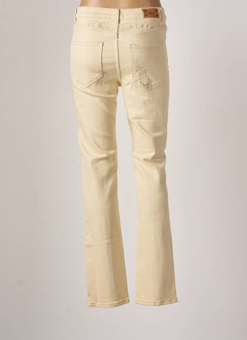 Pantalon droit beige NEKANE femme