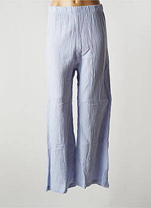 Pantalon large violet JENA LEE pour femme