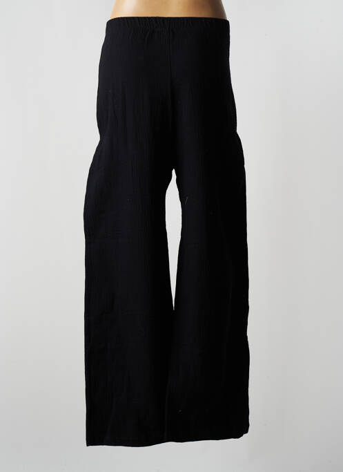 Pantalon large noir JENA LEE pour femme