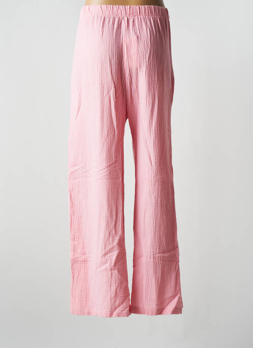Pantalon large rose JENA LEE pour femme