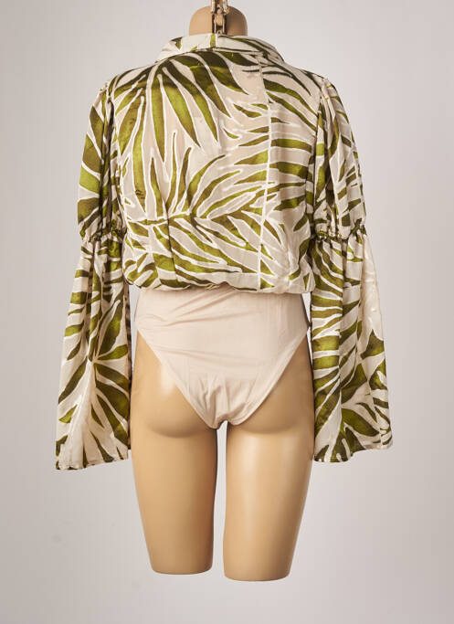 Body vert AZULU pour femme