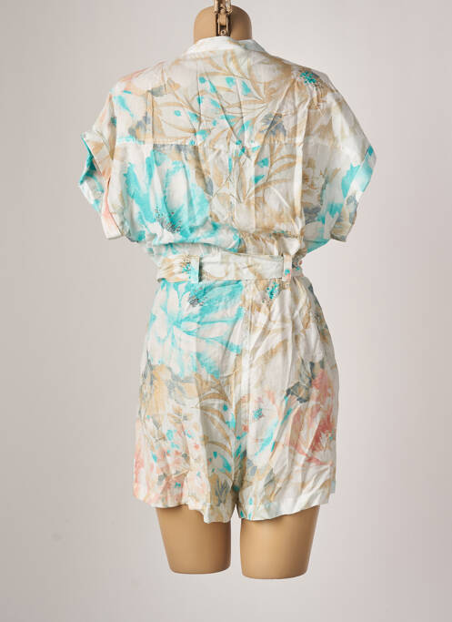 Combishort blanc LEONIE pour femme