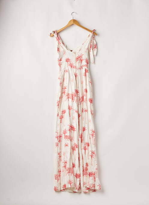 Combi-pantalon blanc AZULU pour femme