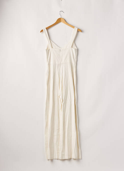 Combi-pantalon blanc JENA LEE pour femme