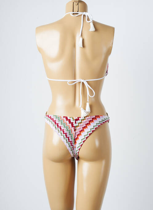 Maillot de bain 2 pièces blanc PHO pour femme