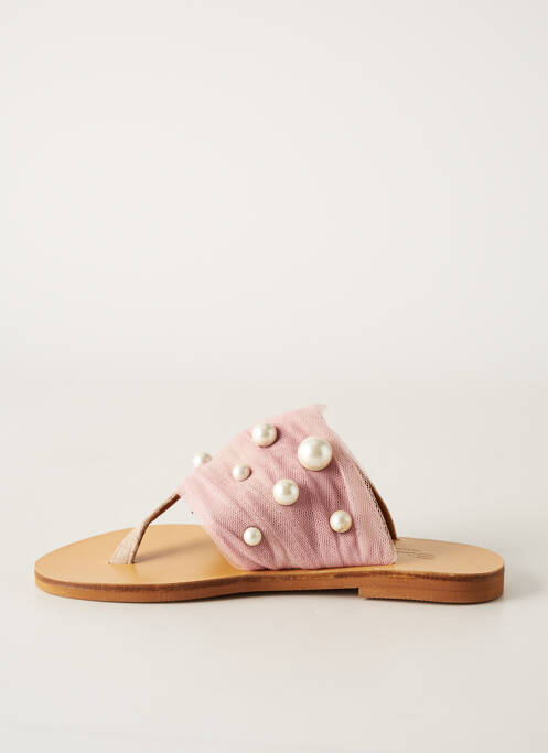 Tongs rose ELINA LINARDAKI pour femme