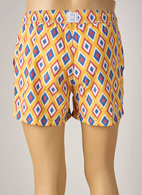 Short de bain jaune RIPA RIPA pour homme